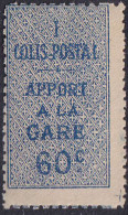 Algérie Colis Postaux  N°7Ca  60c Bleu   Qualité:** - Parcel Post