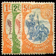 Côte Des Somalis  N°37/52  16 Valeurs  Qualité:* - Other & Unclassified