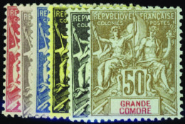 Grande Comore  N°14/19   6 Valeurs  Qualité:* - Otros & Sin Clasificación