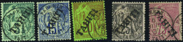 Tahiti  N°10/12/13/15/17 5 Timbres TB  Qualité:obl - Sonstige & Ohne Zuordnung