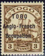 Togo  N°30 3 Pfennig Brun  Qualité:* - Sonstige & Ohne Zuordnung