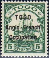 Togo  N°32 5 Pfennig  Vert  Qualité:** - Autres & Non Classés