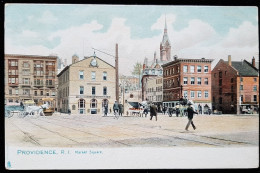 Etats Unis - PROVIDENCE  - R.I.  - Market Square - Raphel  Tuck - Providence