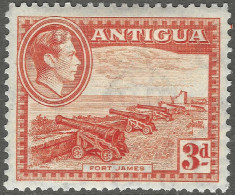 Antigua. 1938-51 KGVI. 3d MH. SG 103 - 1858-1960 Crown Colony