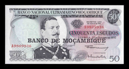 Mozambique 50 Escudos 1970 (1976) Pick 116 Sc Unc - Moçambique