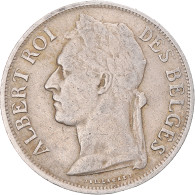 Monnaie, Congo Belge, Albert I, Franc, 1929, TB+, Cupro-nickel, KM:20 - 1910-1934: Albert I.