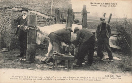 Scènes Champêtres , Travail , Ferrage Du Bétail * Maréchal Ferrant * Saône Et Loire 71 * Vache Boeuf Bovin - Sonstige & Ohne Zuordnung