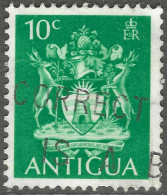 Antigua. 1970 Coil Stamps. 10c Used. SG 258A - 1960-1981 Ministerial Government