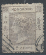 Lot N°79299   Hong Kong, Colonie Britannique, N°4, Oblitéré - Gebraucht