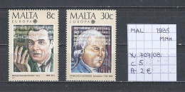 (TJ) Europa CEPT 1985 - Malta YT 707/08 (postfris/neuf/MNH) - 1985