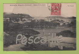 CP NOUVELLE CALEDONIE - NOUMEA - ENTREE DE LA RADE - COLL. BARRAU - CIRCULEE EN 1909 - Nouvelle Calédonie