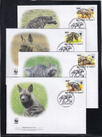 Thème Félins - Niger - Série De 4 Enveloppes - TB - Felinos