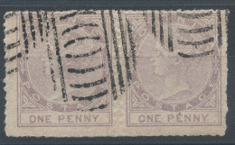 Lot N°79303   Dominique, Colonie Britannique, Paire Du N°1, Oblitéré - Dominica (...-1978)