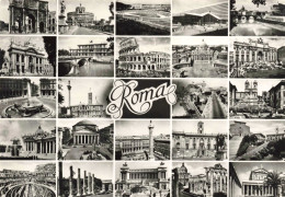 ITALIE - Roma - Multi Vues - Carte Postale Ancienne - Tarjetas Panorámicas