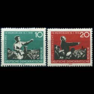 DDR 1959 - Scott# 419-20 Socialists Set Of 2 MNH - Ungebraucht