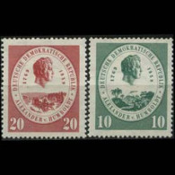 DDR 1959 - Scott# 430-1 Naturalist Humbold Set Of 2 MNH - Ungebraucht