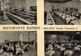 ITALIE - Ristorante Rapido - Milano Corso Venezia - Carte Postale Ancienne - Milano