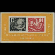 DDR 1950 - Scott# B21a S/S Stamp Exhib. MNH - Ungebraucht
