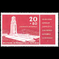 DDR 1956 - Scott# B28 Buchenwald Memorial Set Of 1 MNH - Ungebraucht