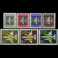 DDR 1957 - Scott# C1-7 Plane Set Of 7 MNH - Ungebraucht