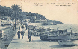 FRANCE - Nice - Promenade Des Etats Unis - Carte Postale Ancienne - Bauwerke, Gebäude