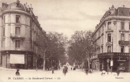 FRANCE - Cannes - Le Boulevard Carnot - Animé - Carte Postale Ancienne - Cannes