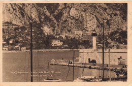 FRANCE - Menton - Vue Sur Le Port St Louis - Carte Postale Ancienne - Menton