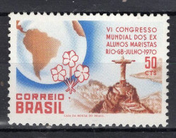 Brazil 1970 MH  Complete Set CV Michel 6€ - Unused Stamps