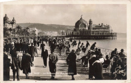 FRANCE - Nice - La Promenade Des Anglais Et La Jetée - Animé - Carte Postale Ancienne - Places, Squares