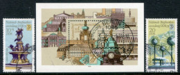 DDR / E. GERMANY 1979 National Philatelic Exhibition Used.  Michel  2441-42, Block 55 - Gebraucht