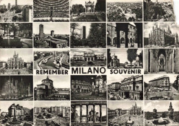 ITALIE - Milano - Souvenir - Carte Postale Ancienne - Milano