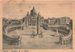 ITALIE - Roma - Basilica Di S Pietro - Carte Postale Ancienne - Otros Monumentos Y Edificios