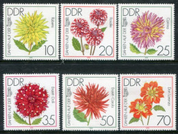 DDR / E. GERMANY 1979 Interational Garden Exhibition MNH / **.  Michel  2435-40 - Unused Stamps