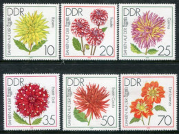 DDR / E. GERMANY 1979 Interational Garden Exhibition MNH / **.  Michel  2435-40 - Nuovi