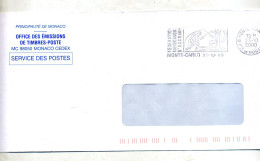 Lettre Flamme Monte Carlo Fedration D'escrime - Postmarks