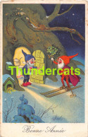  CPA ILLUSTRATEUR ARTIST SIGNED FRITZ BAUMGARTEN GNOME DWARF NAIN LUTIN ZWERGE LILLIPUT KABOUTER  - Baumgarten, F.