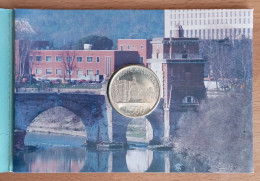 1991 Ponte Milvio 500 Lire UNC - 0,40 Oz Of Pure Silver - 500 Liras