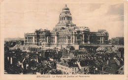 BELGIQUE - Bruxelles - Le Palais De Justice Et Panorama - Carte Postale Ancienne - Monumenten, Gebouwen