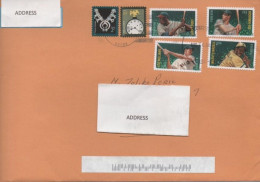 USA 2012, Michel 4861A - 4864 BA, Baseball - Storia Postale