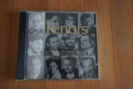 GREAT TENORS OF THE CENTURY CD ALLEMAND 1999 VALEUR + OPERA JOSE CURA P SEIFFERT R ALAGNA ETC - Soundtracks, Film Music