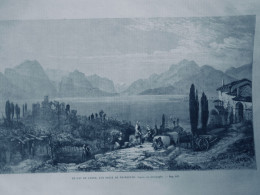 1863 ITALIE LAC GARDE DESENZANO 1 JOURNAL ANCIEN - Zonder Classificatie