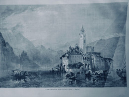 1858 ITALIE ILE SAN GIULIO LAC D ORTA 1 JOURNAL ANCIEN - Zonder Classificatie