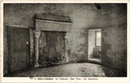 BELGIQUE - Solre Sur Sambre - Le Château - Une Tour - Vue Intérieur - Carte Postale Ancienne - Erquelinnes