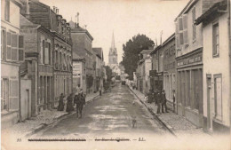 FRANCE - Mourmelon Le Grand  - La Rue De Chalons - Carte Postale Ancienne - Mourmelon Le Grand