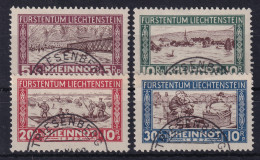 LIECHTENSTEIN 1928 - Canceled - ANK 78-81 - Usados