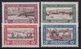 LIECHTENSTEIN 1928 - MLH - ANK 78-81 - Unused Stamps