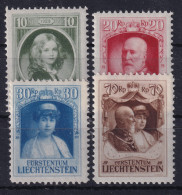 LIECHTENSTEIN 1929 - MNH - ANK 90-93 - Unused Stamps