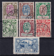 LIECHTENSTEIN 1925/27 - Canceled - ANK 65-71 - Used Stamps