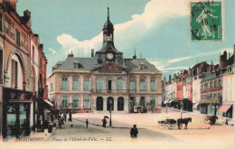 FRANCE - Chaumont - Place De L'hôtel De Ville - Colorisé - Animé - Carte Postale Ancienne - Chaumont