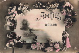 Suisse Amitiés D' Ollon CPA Carte Fantaisie Cachet Ollon - Ollon